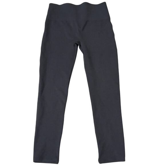 Spanx Essential Brushed Jersey Leggings, Gray, Size M - Picture 1 of 4